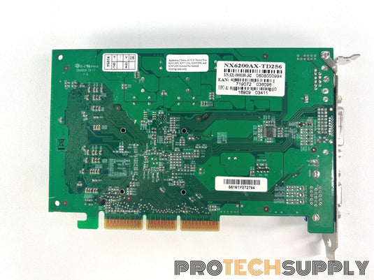 MSI NX6200AX-TD256 GeForce 6200 256MB GDDR2 Video Card GPU For Parts / Repair