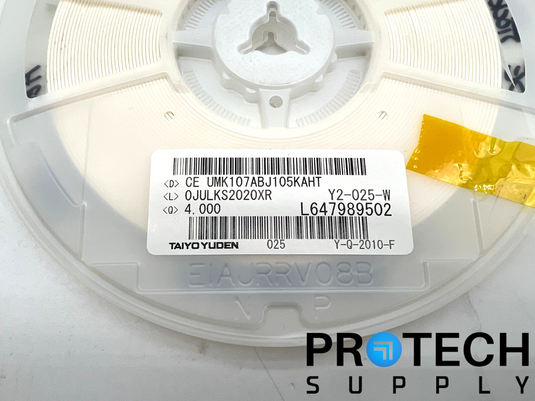 4000/Pk Taiyo Yuden UMK107ABJ105KAHT Ceramic Capacitor X5R 50V NEW