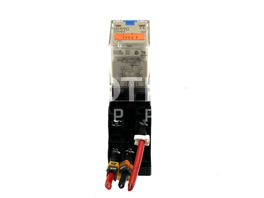 (Lot of 3) Omron MY2IN Relay DC24 + 1813EW2 Relay Socket Base with WARRANTY
