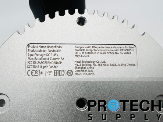 Hesai Pandar40P 40-Channel 360° Spinning Long-Range Lidar with WARRANTY