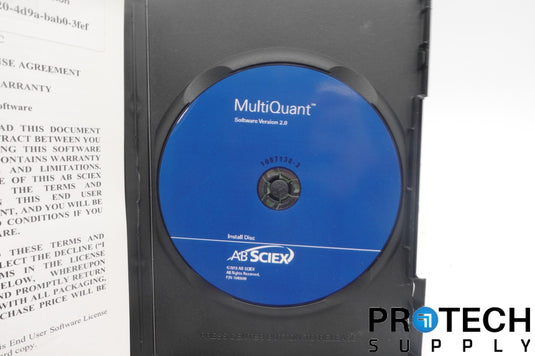 AB Sciex MultiQuant Software V2.0 Installation Disc 1040600