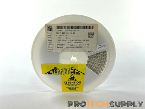 (Pack of 400) LittelFuse 0154005.DRT Slow Fuse Block 125VAC W/ WARRANTY
