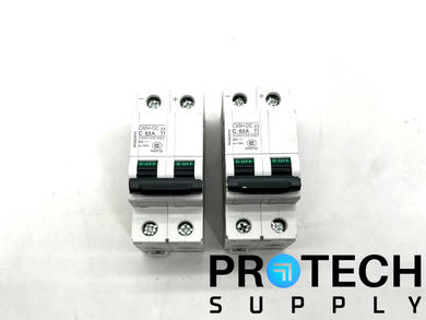 (Lot of 2) Schneider C65H-DC Circuit Breaker with WARRANTY