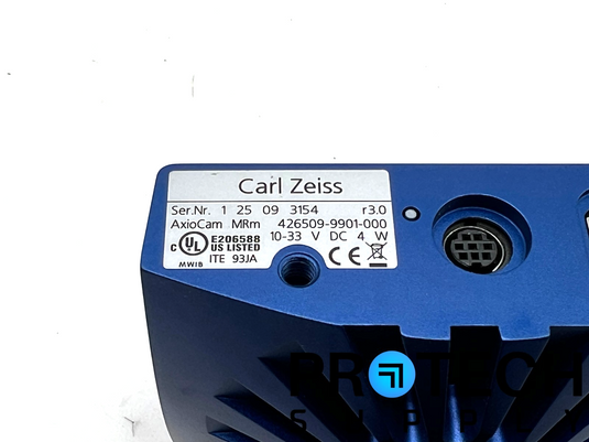 Zeiss AxioCam MRm Microscope Camera + 1.0x C Mount Camera Adapter w/ WARRANTY