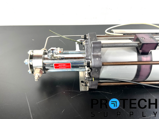 Maximator DLE 30-75-3-NU-N-H2-FEC-ZK-36-15 Air Driven Gas Booster w/ WARRANTY