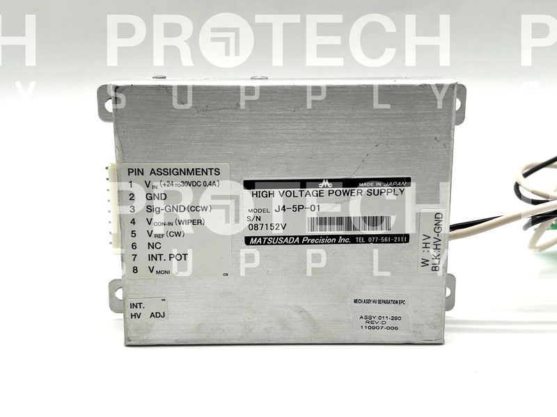 Load image into Gallery viewer, Matsusada J4-5P-01 Power Supply Assy from ProteinSimple NanoPro 1000 w/ WARRANTY
