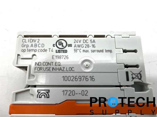 WAGO Corporation 750-1606 Power Supply Module DIN Rail 24VDC with WARRANTY