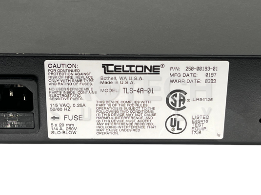 TELTON TLS-4A-01 Telephone Line Simulator GUARANTEED