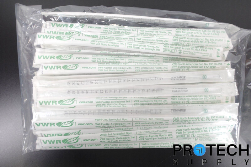 Load image into Gallery viewer, 500/Case VWR 89130-894 2mL Disposable Serological Pipets SEALED
