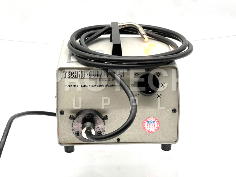 Load image into Gallery viewer, Techni-Quip T-Q/FOI-1 Fiber Optic Illuminator 150w with WARRANTY
