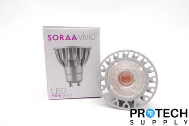 Soraa VIVID GU10 / LED Bulb 2700K 36° / SM16GW-09-36D-927-03-S3 NEW w/ WARRANTY