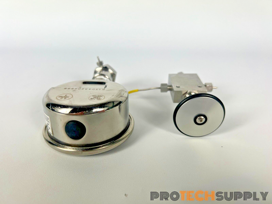 SSI 02-0124 Three-Way Valve with PSI Gauge 316 SS Tube/Conn 10000psi w/ WARRANTY