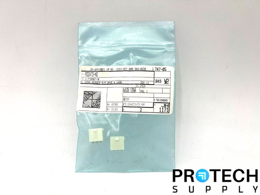 2/Pk TE Connectivity Connector Header Through Hole A32473-ND NEW with WARRANTY