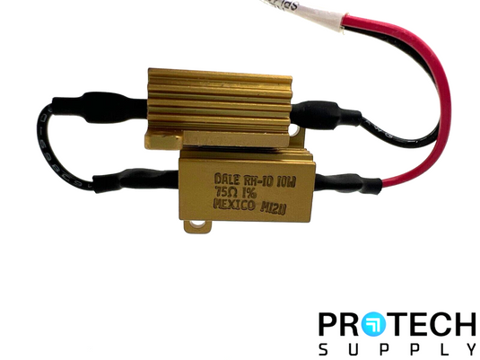 x2 Vishay / Dale Wirewound Resistor 2-Pin with WARRANTY