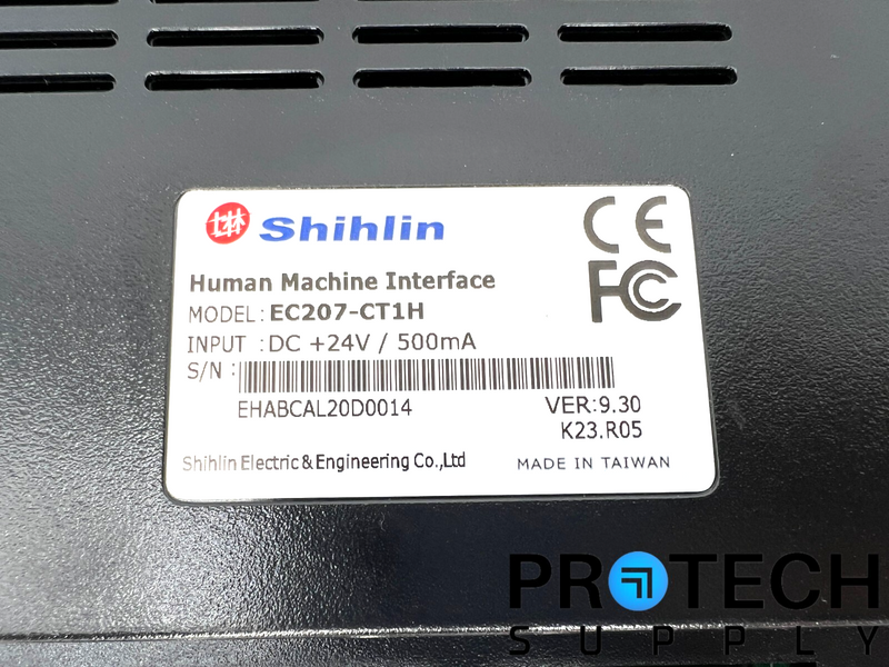 Load image into Gallery viewer, Shihlin EC207-CT1H Human Machine Interface Panel with WARRANTY
