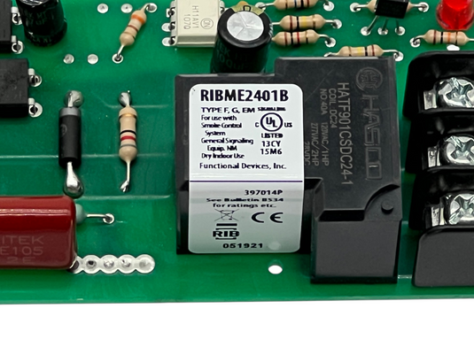 Functional Devices RIBME2401B Panel Relay