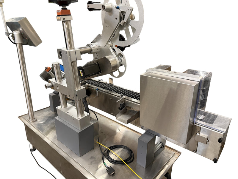 Load image into Gallery viewer, Colamark A201 Horizontal Wrap-Around Labeling Machine for Vials &amp; Ampoules 110V
