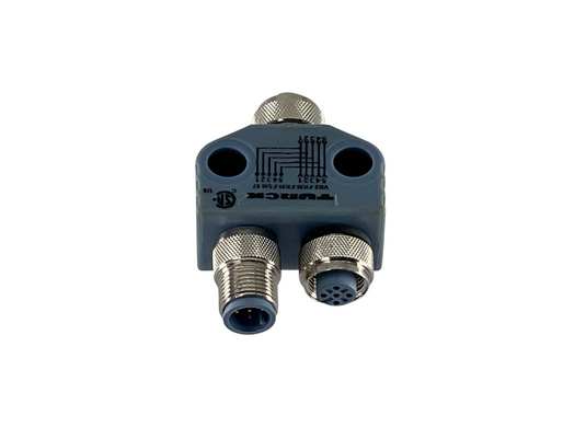 (Lot of 2) TURCK VB2-FKM-FKM-FSM 57 Adapter Splitter