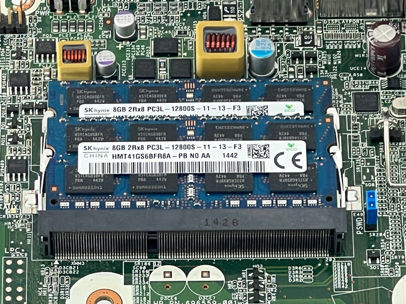 Load image into Gallery viewer, HP 696557-001 Motherboard + Intel Core i7-4790S + AMD Graphics Card + Heat Sink
