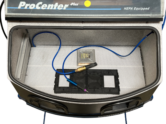 Comco ProCenter Plus + External Blast Timer + AccuFlo Micro-Abrasive Blaster