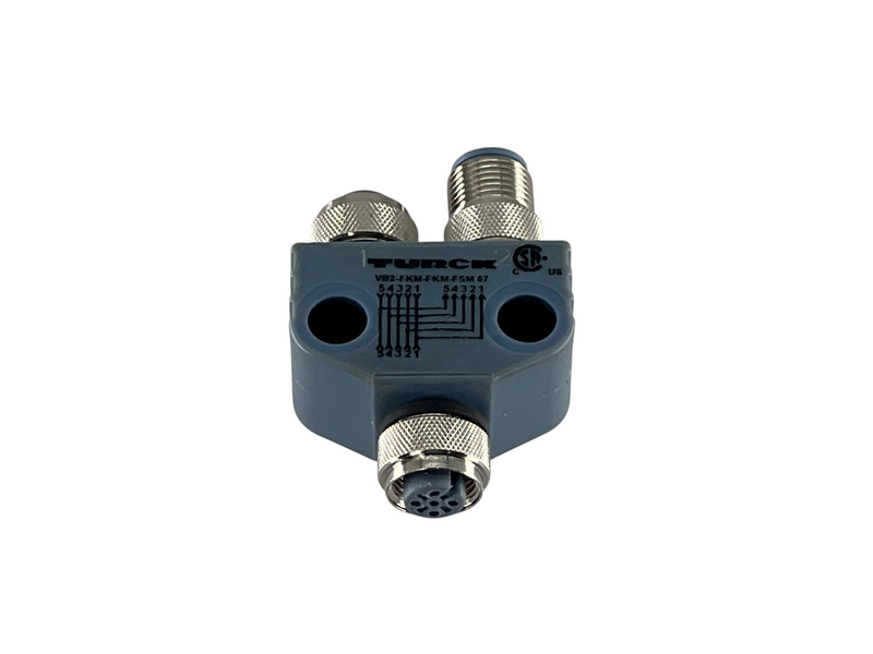 Load image into Gallery viewer, (Lot of 2) TURCK VB2-FKM-FKM-FSM 57 Adapter Splitter
