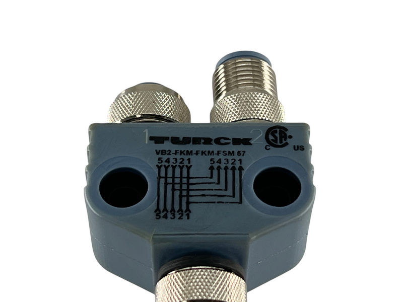 Load image into Gallery viewer, (Lot of 2) TURCK VB2-FKM-FKM-FSM 57 Adapter Splitter
