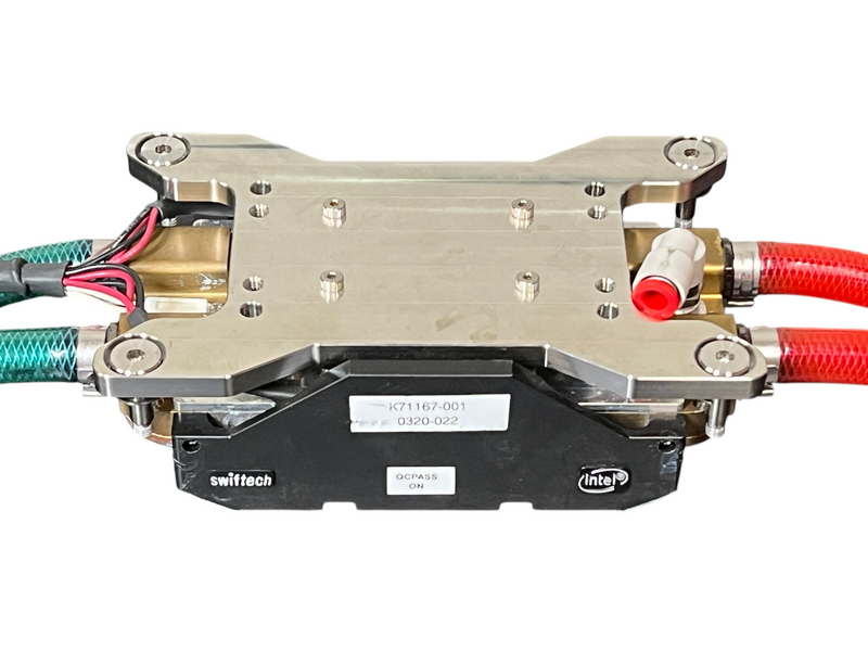 Load image into Gallery viewer, Intel / Swiftech K71167-001 Liquid-Cooled Thermal Head Assembly
