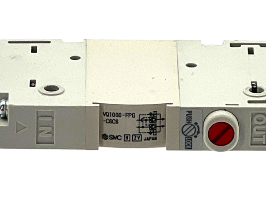 (Lot of 35) SMC VQ1000-FPG-C6C6 Perfect Check Block Valve
