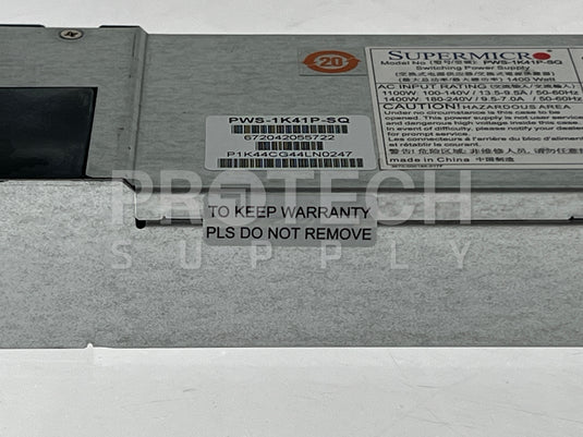 SuperMicro PWS-1K41P-SQ Switching Power Supply