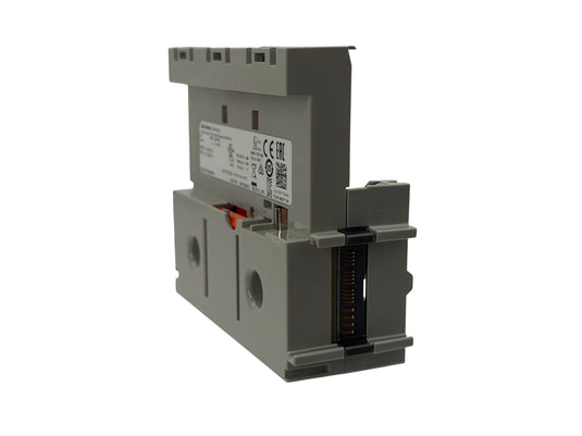 Allen-Bradley 5094-MB FLEX 5000 mounting base, three-quarter view with side label