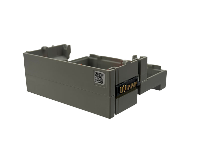 Load image into Gallery viewer, Allen-Bradley 5094-MB FLEX 5000 I/O mounting base, angled side view showing backplane connector
