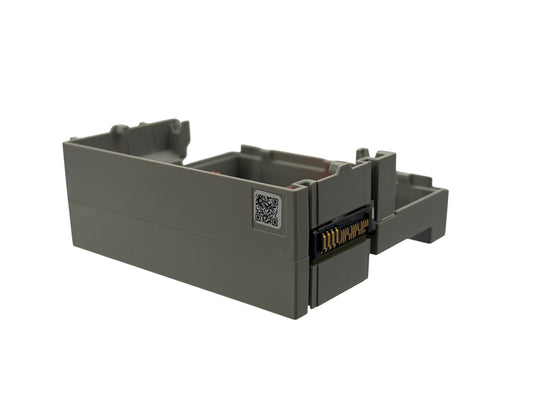 Allen-Bradley 5094-MB FLEX 5000 I/O mounting base, angled side view showing backplane connector