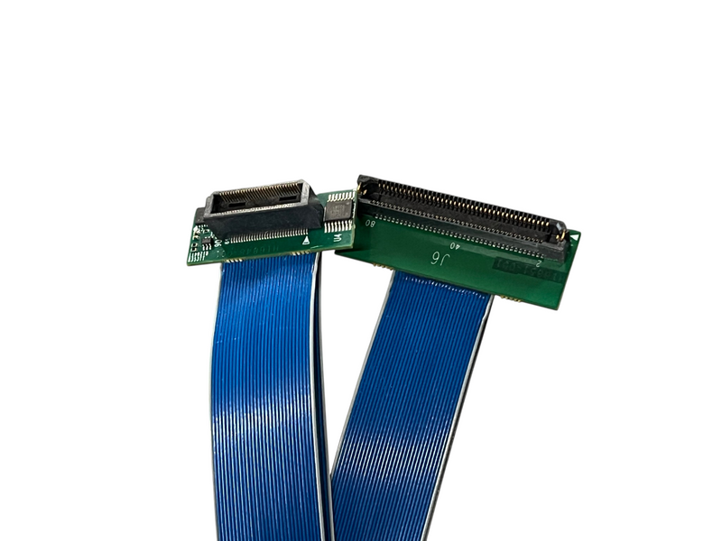 Load image into Gallery viewer, (Lot of 9) Misc Samtec HDR High Speed Ribbon Twinax Cable Assemblies
