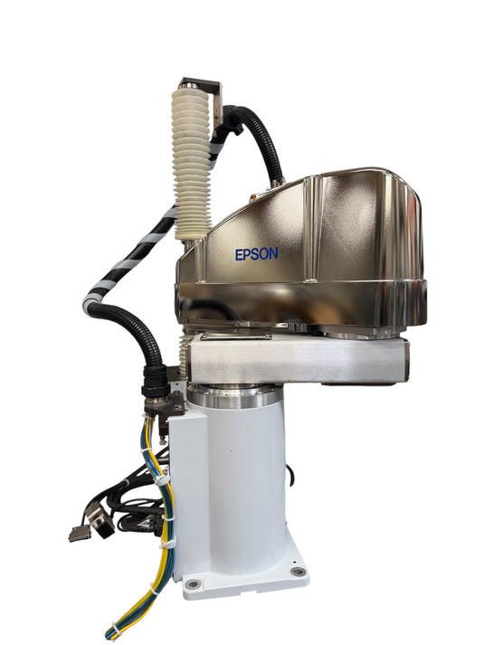 Epson G10-654C Cleanroom SCARA Robot 650mm 10kg w/ Vacuum Gripper End Effector