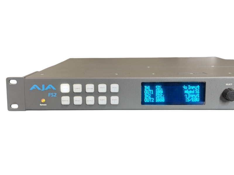 Load image into Gallery viewer, AJA FS2 Dual Channel Frame Synchronizer and Converter AS-IS
