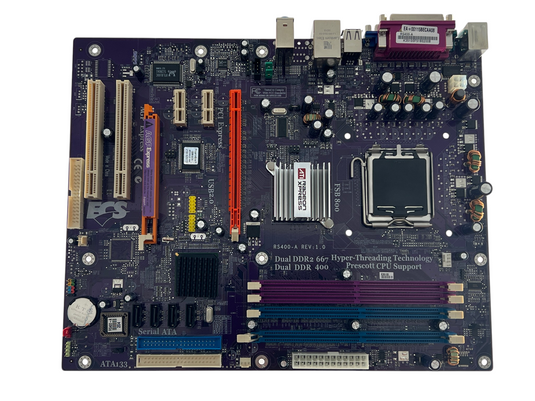 ECS Elitegroup RS400-A Desktop Motherboard NEW