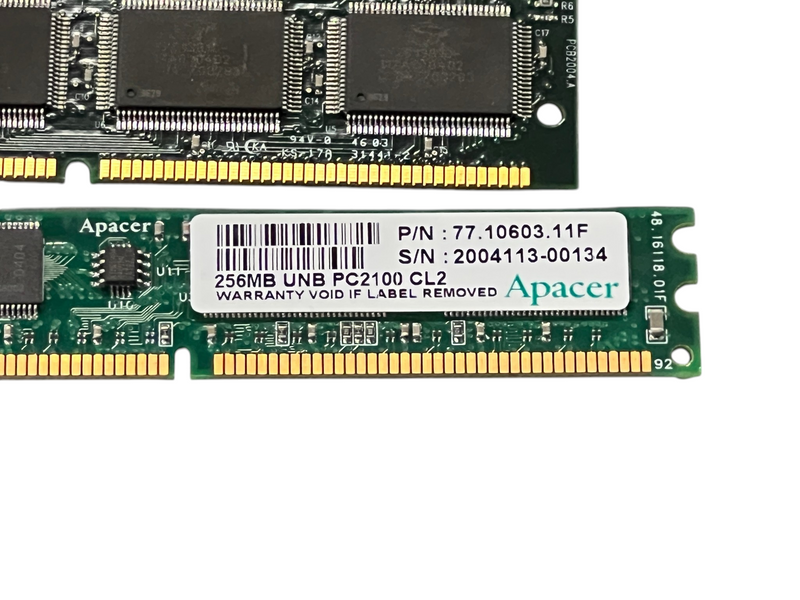Load image into Gallery viewer, (Lot of 9) Misc 128 + 256Mb RAM Memory Card NEC / KINGSTON / Apacer

