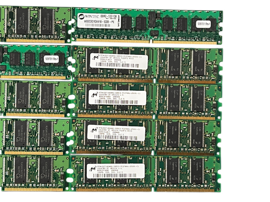 (Lot of 14) Misc RAM Wintec / Micron / Mosel Vitelic / Intel 128Mb-8Gb