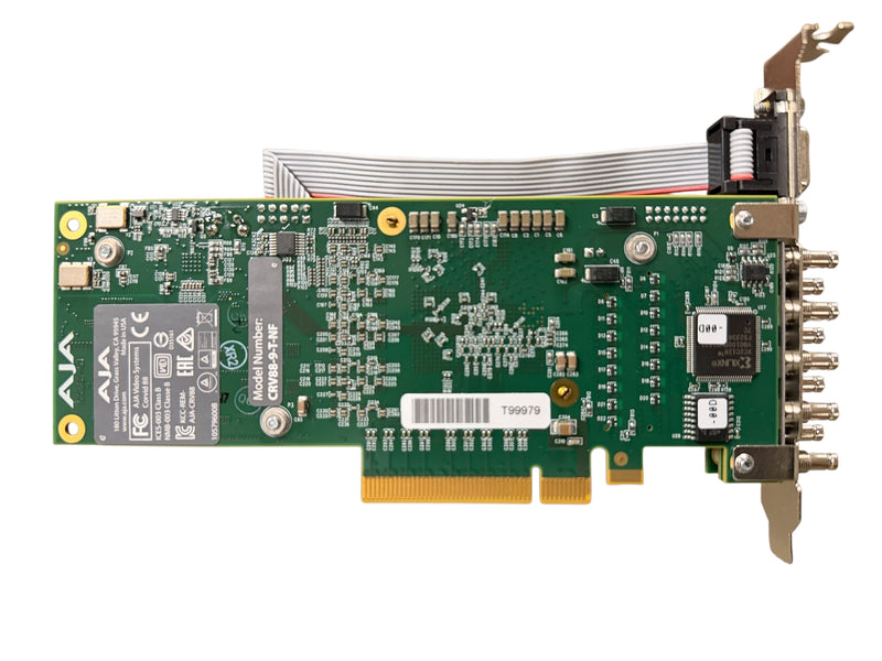 Load image into Gallery viewer, AJA CRV88-9-T-NF 8-lane PCIe 4K UHD Multi-Format I/O Capture card
