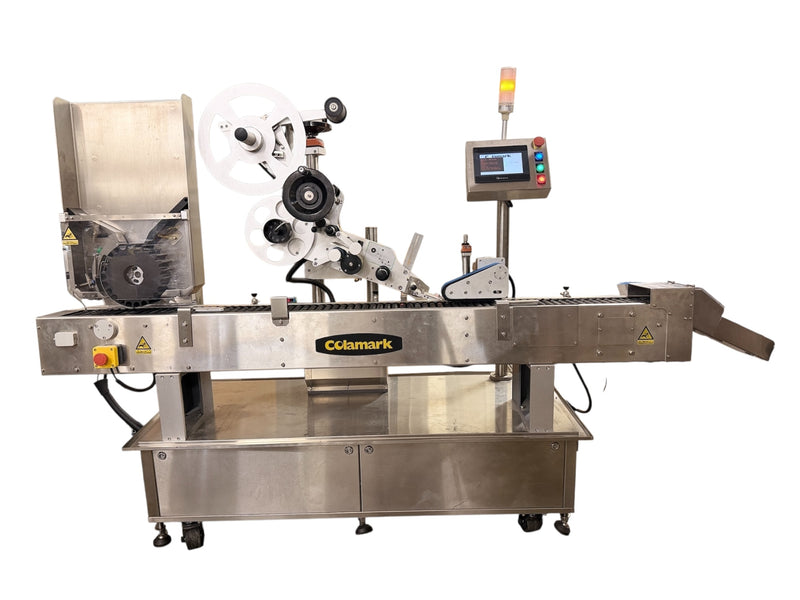 Load image into Gallery viewer, Colamark A201 Horizontal Wrap-Around Vial &amp; Ampoule Labeler, 110V, 2020
