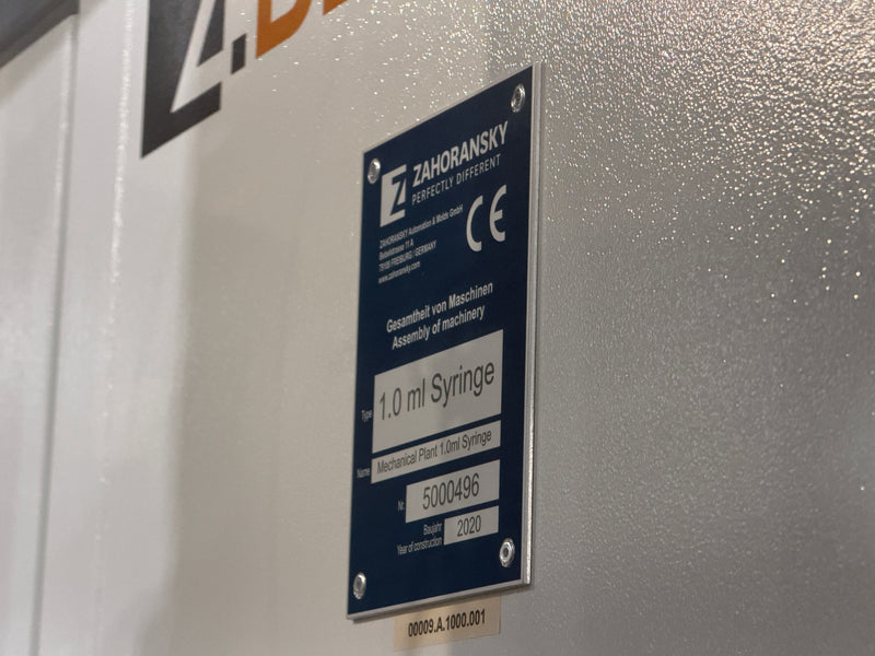 Load image into Gallery viewer, ZAHORANSKY Z.BLIZZARD Automated Production System for 1.0mL Pre-Filled Syringe
