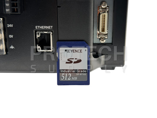 Keyence XG-X1202 Vision System Controller 2-Camera 2MP XG-X Series w/ 512MB SD