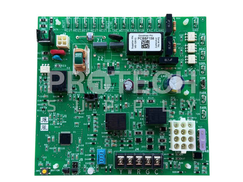 Load image into Gallery viewer, OEM Goodman / Amana / Daikin HVAC Furnace Control Board — PCBBF158 | VB-1281G
