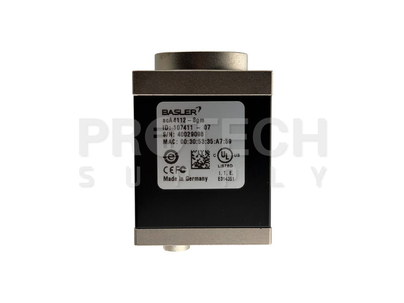 Load image into Gallery viewer, Basler ace acA4112-8gm 12MP Monochrome GigE Camera Sony IMX304 PoE C-Mount
