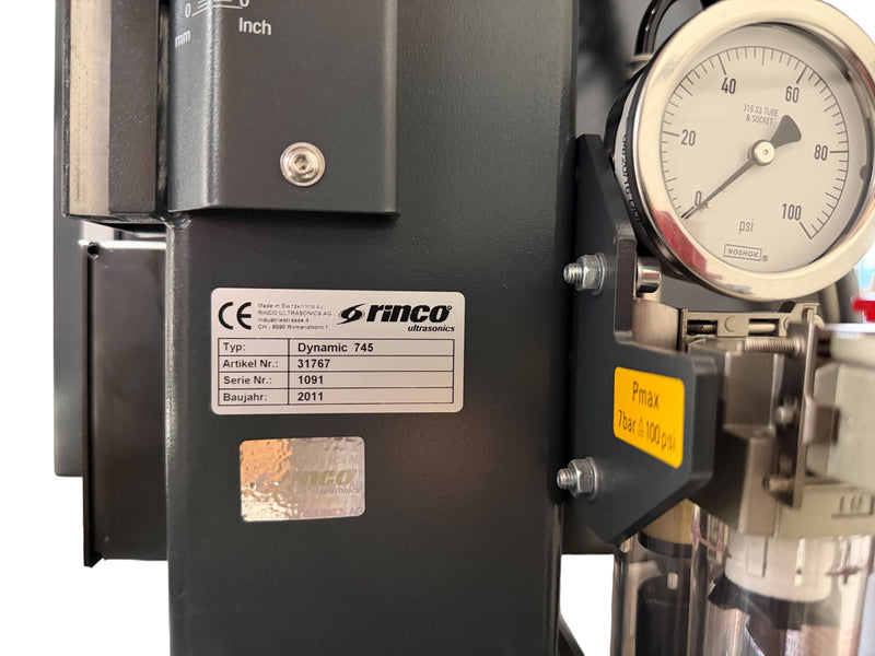 Load image into Gallery viewer, Rinco Dynamic 745 35kHz 900W Ultrasonic Plastic Welder w/ ACU Controller
