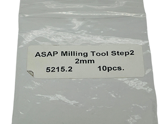 (Pack of 7) Ultra Tec 5215.2 ASAP Milling Tool 2mm