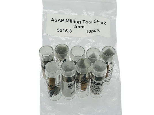 (Pack of 9) Ultra Tec 5215.3 ASAP Milling Tool Step 3mm