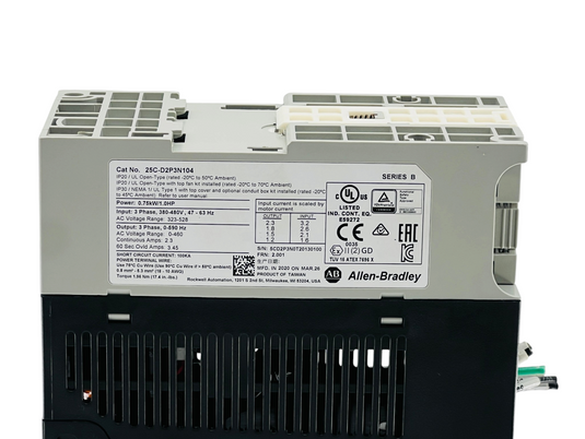 Allen-Bradley 25C-D2P3N104 Power Flex 527 AC Drive