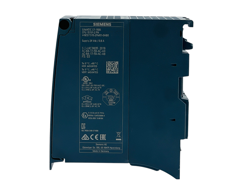 Load image into Gallery viewer, SIEMENS SIMATIC S7-1500 CPU 1515F-2 PLC
