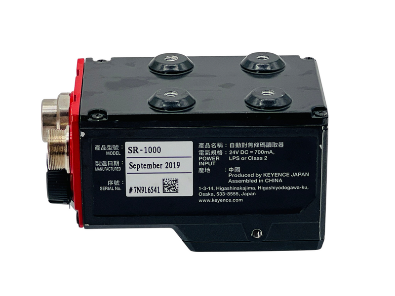Load image into Gallery viewer, Keyence SR-1000 Autofocus 1D 2D Barcode Code Reader QR DataMatrix Ethernet IP65

